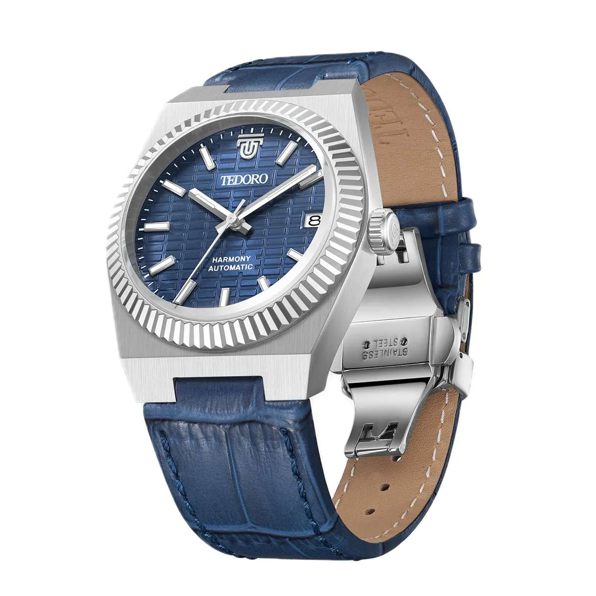 Navy Leather Strap Harmony 36