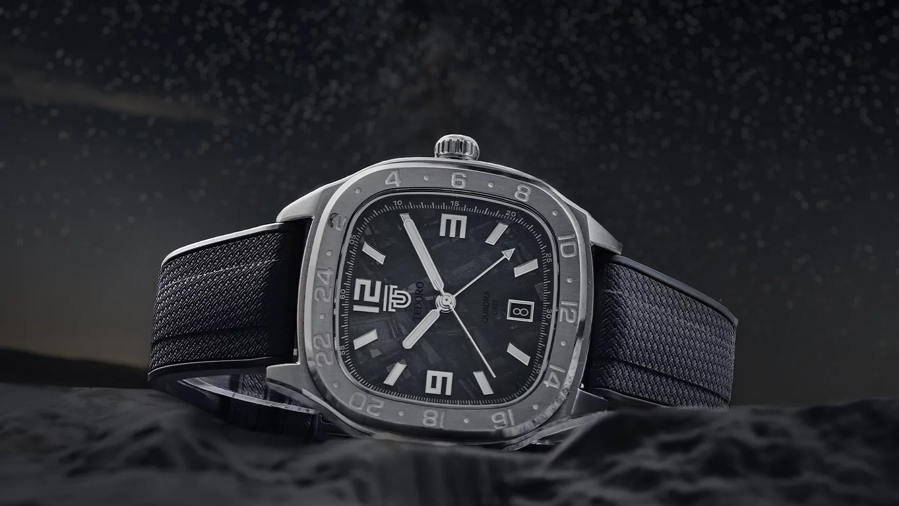 Tedoro Quadra GMT Meteorite | MICRO MONDAYS